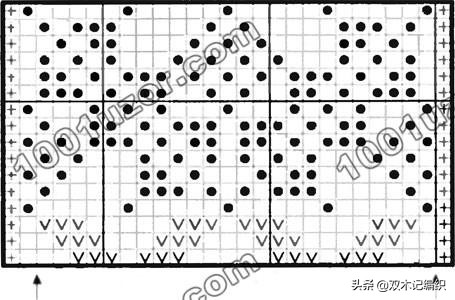 分享100款提花花樣，喜歡的現在就可以為家人準備秋冬毛衣（一）