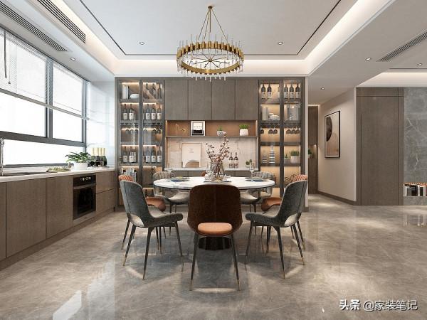 180㎡四居室，裝修成現代風，高階感滿滿，走進去就感覺幸福滿滿