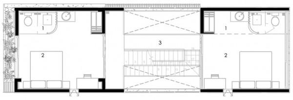 與綠色和光明為伍，當混凝土遇上花園，創造出明亮通透的生活環境
