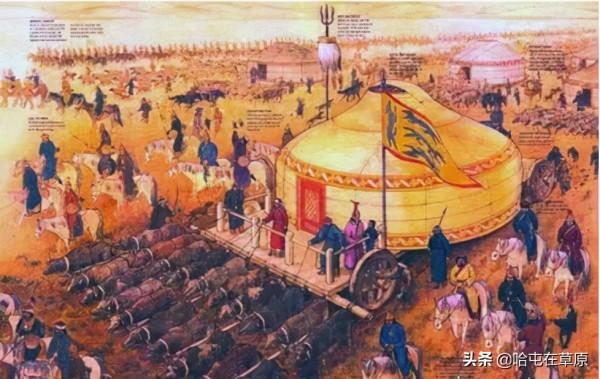 成吉思汗對四個兒子的分封