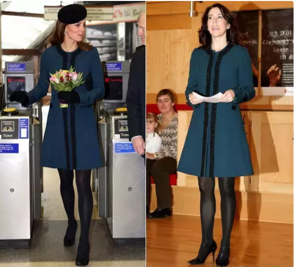 50歲瑪麗慶生照，和王儲老公穿情侶裝，同款白襯衫清爽減齡又貴氣