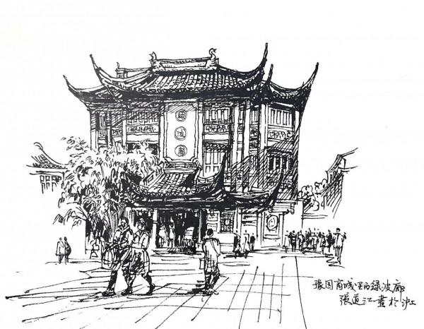 生活中捕捉的風景,用速寫來記錄 生活中捕捉的風景,用速寫來記錄