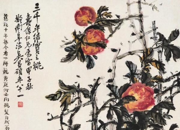 欣賞丨三千年結實之桃