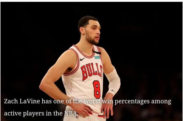 在常規賽中獲勝率最差的5名比較活躍的NBA球員，拉文拉塞爾上榜