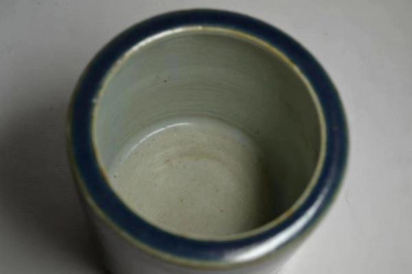 宣德酒藍釉香爐―鑑定