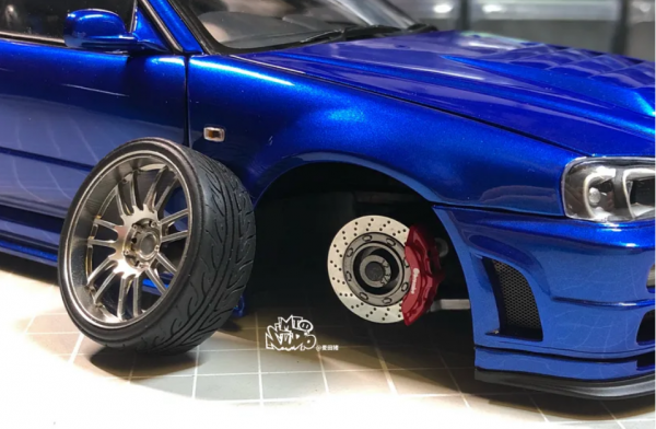 「起死回生III」Aa 1/18 R34 翻新改裝做例