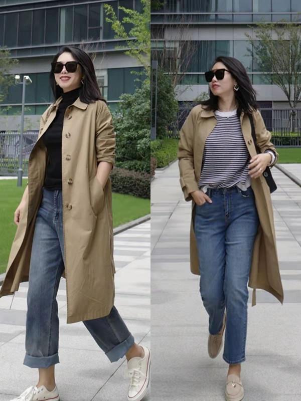 個矮微胖的中年女人，冬季更要學會正確&OpenCurlyDoubleQuote;露腳踝&rdquo;，時尚又顯比例