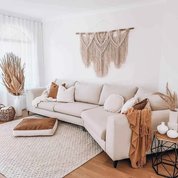 客廳不放沙發、茶几！反用這些，顏值美炸又省空間