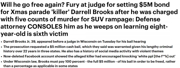 意外而痛心！美國最令人崩潰的案件之一：開車撞人群致6死，兇手身份全曝光