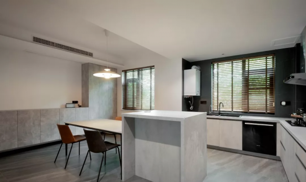 141㎡現代主義3室2廳，品味小資生活的輕奢質感