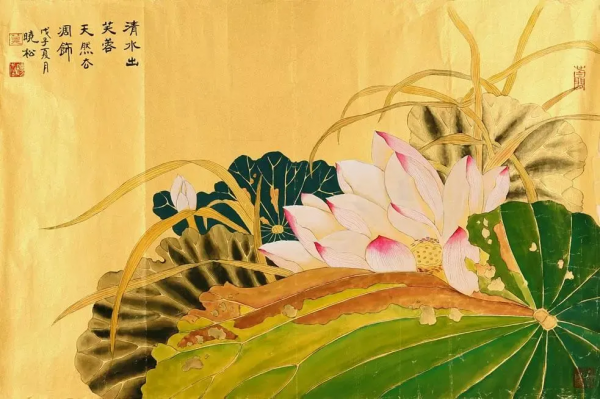 名家莫曉松工筆畫，精美絕倫