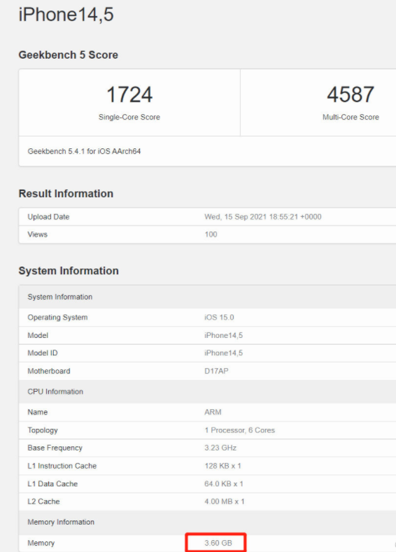 iPhone 13系列跑分曝光，GPU效能大漲55&percnt;，再次吊打所有友商