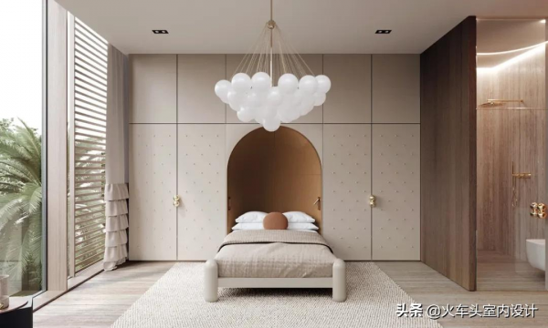 這些輕奢系臥室裝修設計真美