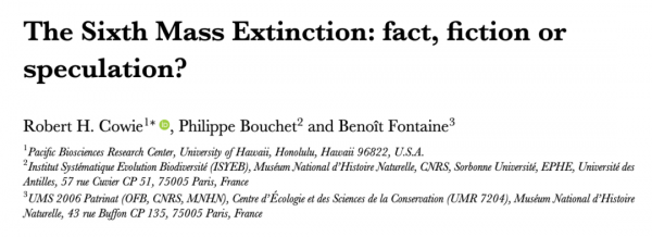 全新證據：第六次生物大滅絕正在發生&hellip;&hellip;