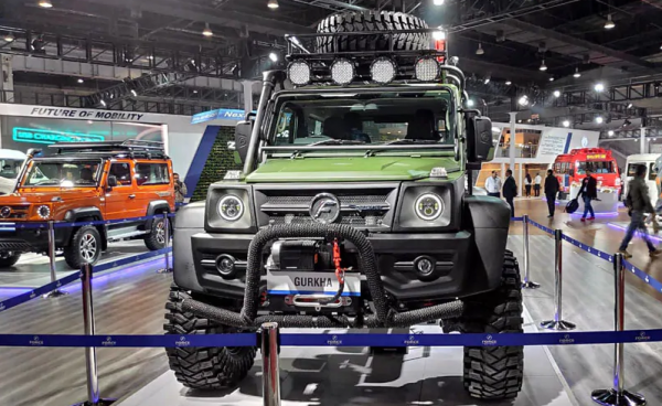 競爭吉姆尼？印度版“大G”曝光，最大輸出88匹