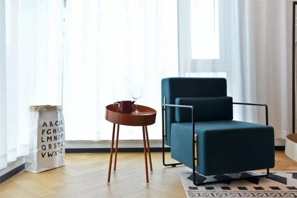 50㎡輕奢風小戶型裝修，三分離衛生間+衣帽間，看一眼就讓你心動