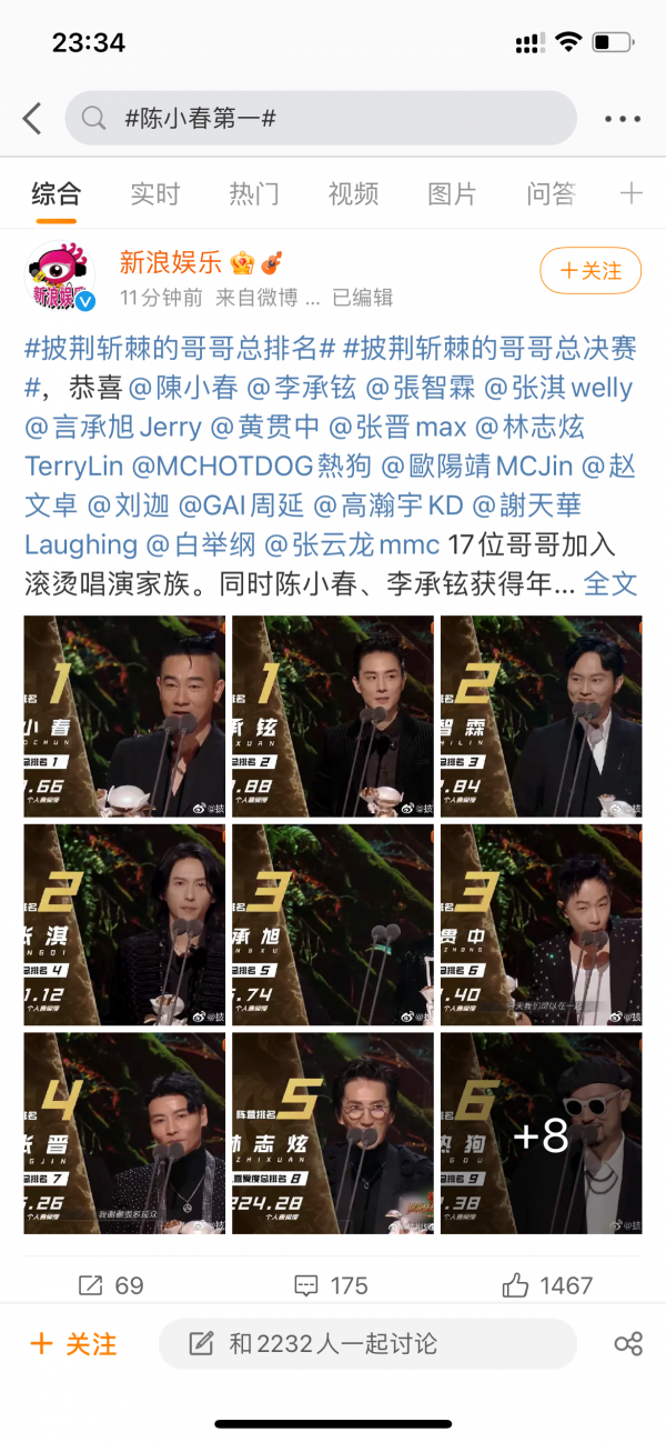 《哥哥》成團名單塵埃落定，胡海泉爆冷出局，張雲龍被吐槽