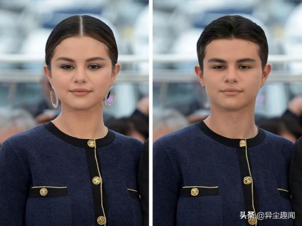 假如這18位女名人有個雙胞胎兄弟，他們的相貌會是什麼樣