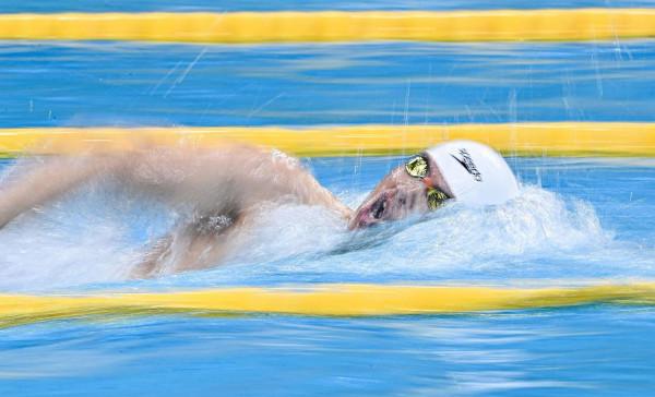 游泳——男子4X200米混合泳接力決賽賽況