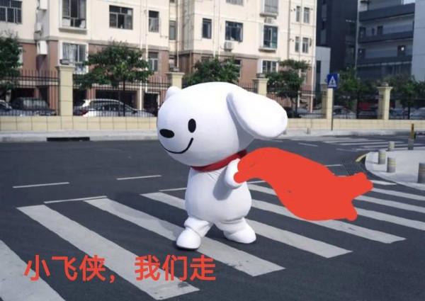 今天被一條狗狗治癒了不開心