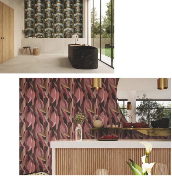 2022瓷磚設計新趨勢：風格化大理石、暖色、極簡、大面積裝飾……