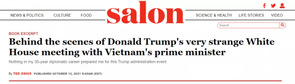 特朗普的趣事：當年越南和美國會晤的秘聞