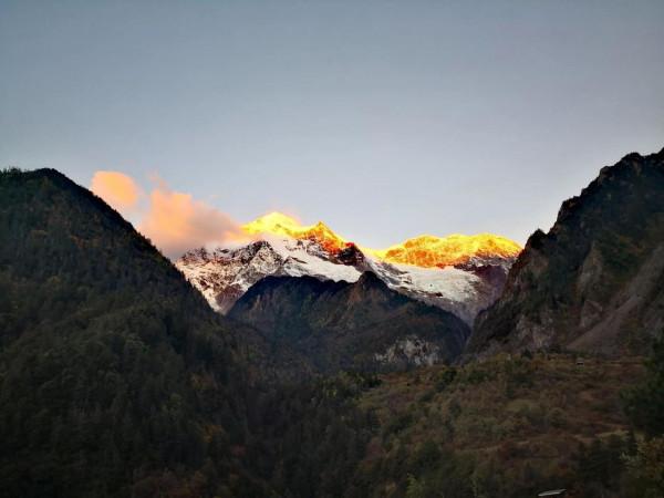梅里雪山腳的世外桃源雨崩之旅第五天一一尼農峽谷 梅里雪山腳的世外桃源雨崩之旅第五天一一尼農峽谷