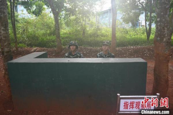 直擊武警海南總隊新兵團手榴彈實投現場