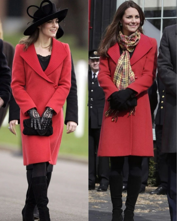 紅色大衣怎麼穿不顯豔俗，試試這些搭配方式，高階又明豔