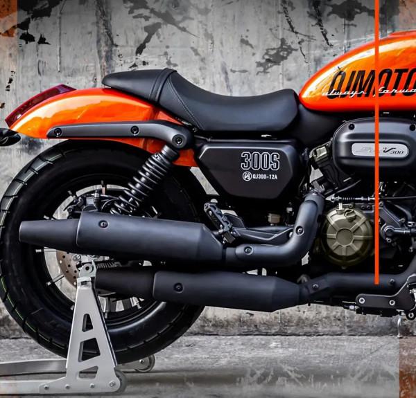 2022款QJMOTOR閃300S皮帶版正式上市，售價24999元