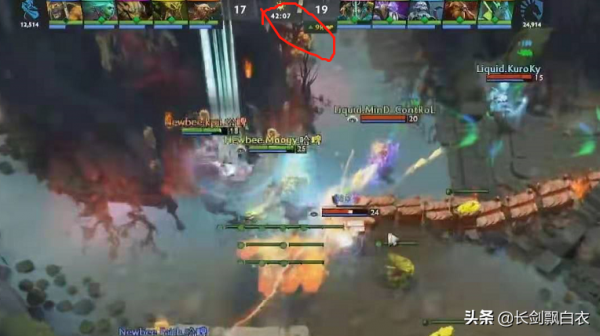 DOTA2：LGD沒秒掉500血的TB，那Newbee為什麼沒秒掉100血的劍聖？