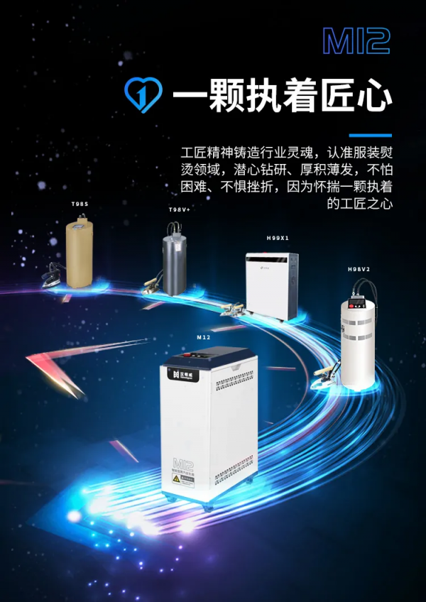 漢明威“熨霸”系列雙鬥型節能熨燙一體機M12全新上市