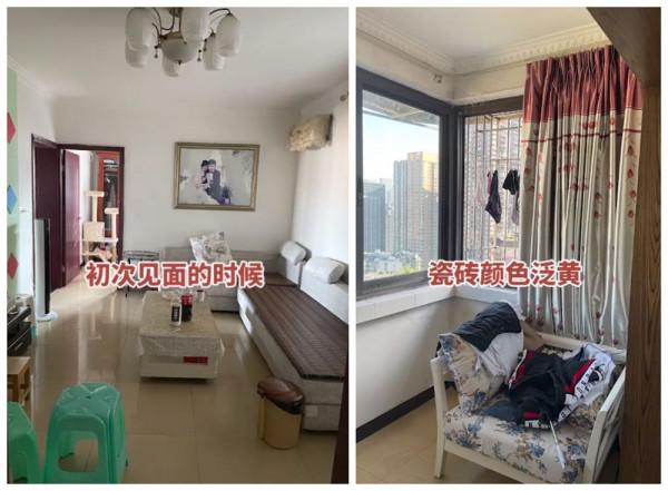 他買下60㎡老房當婚房，裝修陳舊沒質感，花3W進行居改，徹底翻身