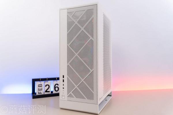 散熱十分優秀，佔地面積超小、銀欣ALTA G1M白色MATX機箱 評測