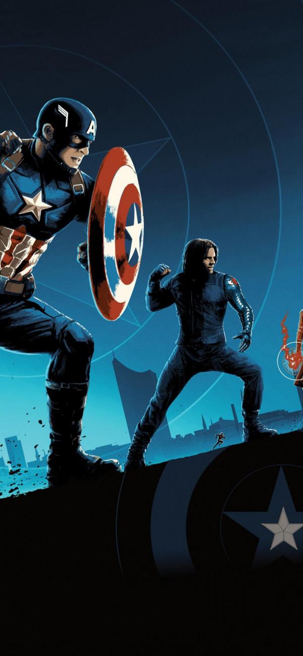 漫威桌布｜美國隊長高畫質桌布