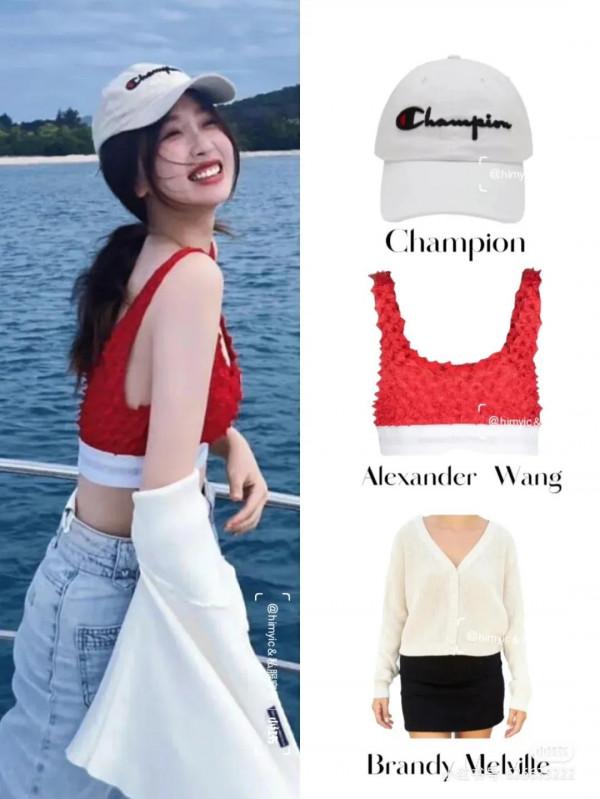 虞書欣近期2則海報穿搭，欣欣子又甜又辣