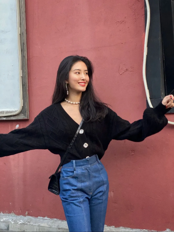 針織衫 +5件下裝，上班上學照著穿好看又時髦