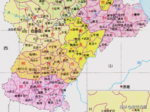 河北省的地域調整,11個地級市之一,邯鄲市為何有18個區縣? 河北省的地域調整,11個地級市之一,邯鄲市為何有18個區縣?