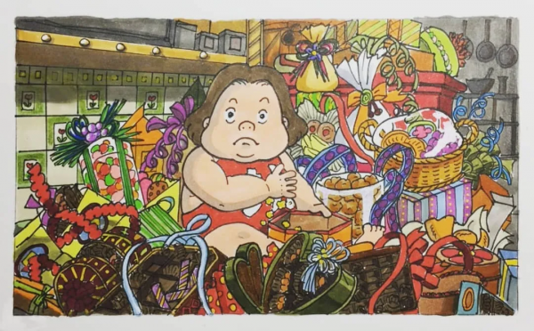 “抹黑”宮崎駿的插畫竟吸粉8萬!她筆下200斤的胖子讓人想到自己 “抹黑”宮崎駿的插畫竟吸粉8萬!她筆下200斤的胖子讓人想到自己