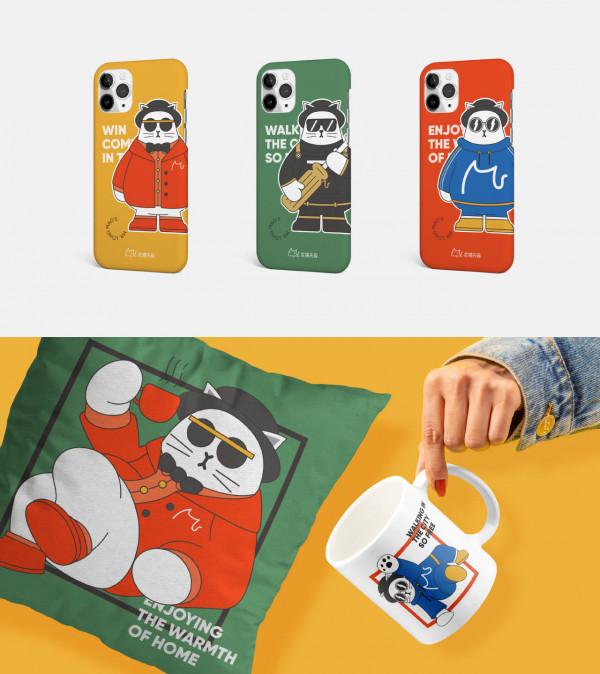 紅星美凱龍旗下品牌-龍貓先森|家居IP吉祥物設計 紅星美凱龍旗下品牌-龍貓先森|家居IP吉祥物設計