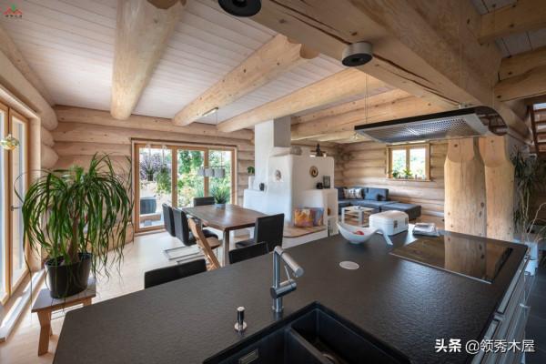 這4款120平方左右的圓形原木頭建造的小木屋別墅冬天最合適住 這4款120平方左右的圓形原木頭建造的小木屋別墅冬天最合適住