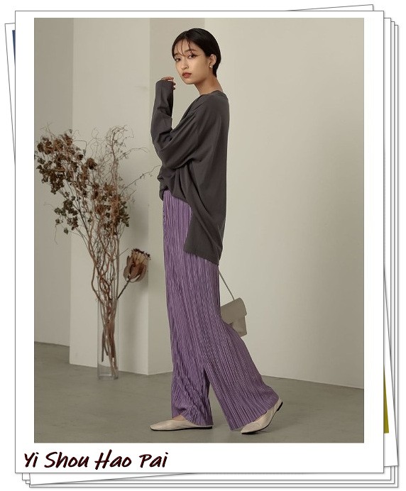 冬天穿紫色很不錯！15種搭配案例，非常適合輕熟女人