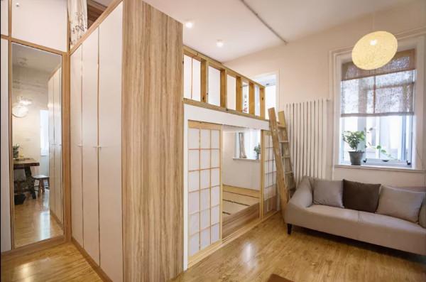 40㎡老破小學區房改造,不僅擠出兩間臥室,還有一面書架牆 40㎡老破小學區房改造,不僅擠出兩間臥室,還有一面書架牆