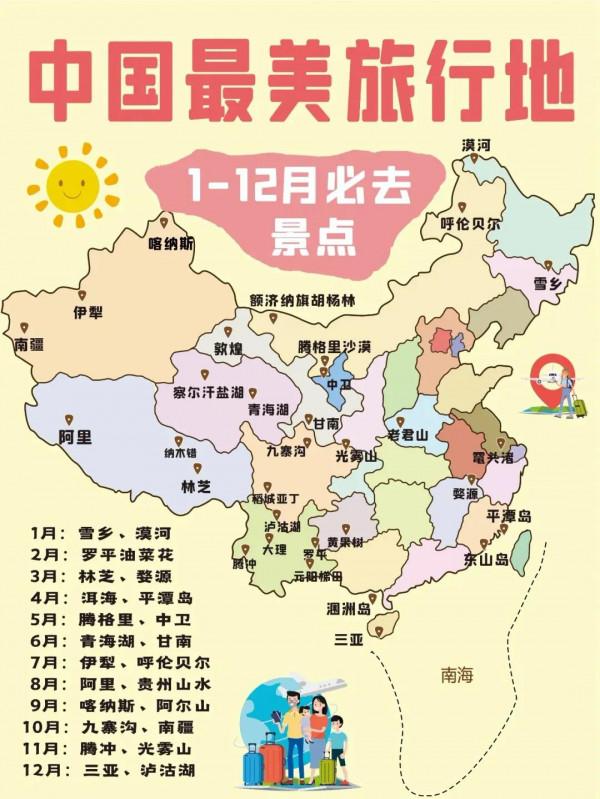 2022全年旅行計劃✈️國內最佳狀態旅行地推薦