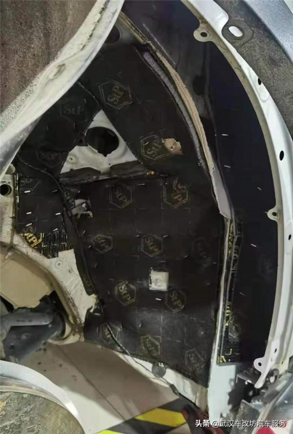 針對處理隔音全面提升 武漢歌德寶馬X1汽車隔音改裝