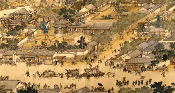 清明上河圖放大後,卻發現一尷尬細節:樹下睡午覺的男子在幹什麼 清明上河圖放大後,卻發現一尷尬細節:樹下睡午覺的男子在幹什麼