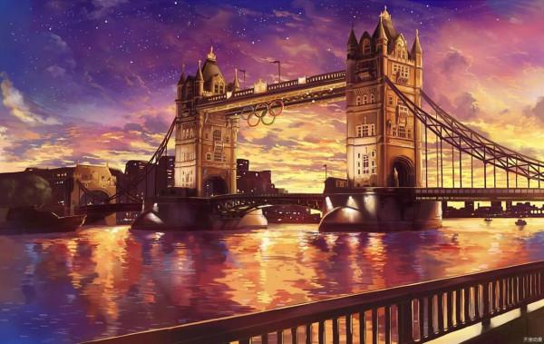 128張動漫優美場景桌布