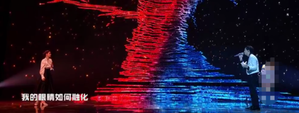 “南北”雙臺跨年：唐嫣美豔、王鷗搶鏡，楊冪眼妝像“發光眼屎”