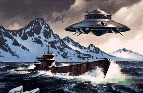 二戰時期，德國納粹研製的飛碟，用水和空氣做燃料，時速2200公里