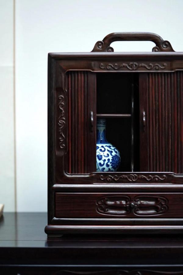 大紅酸枝｜茶籝提箱